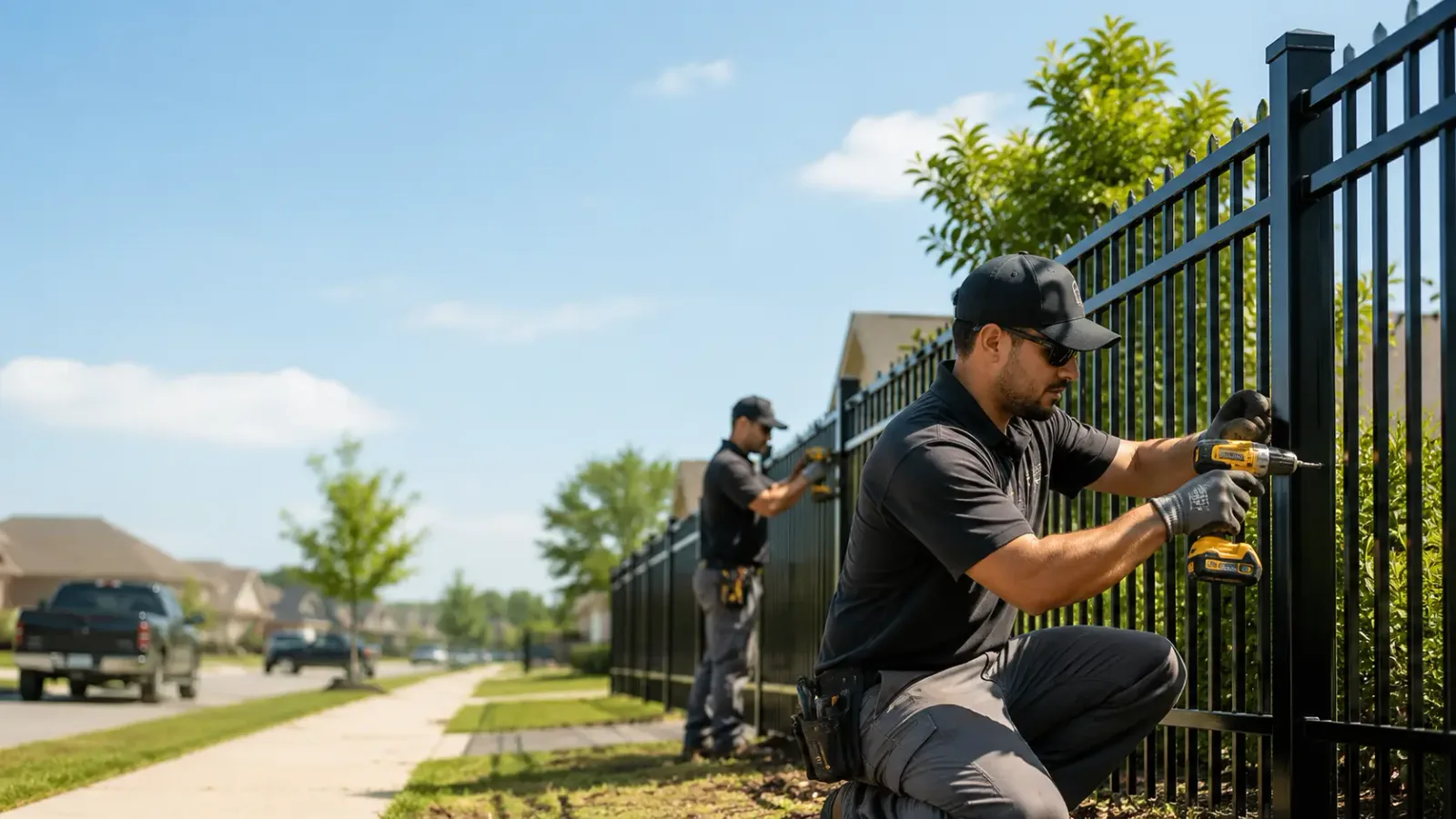 Metal Fence Installation in Robertsville, OH